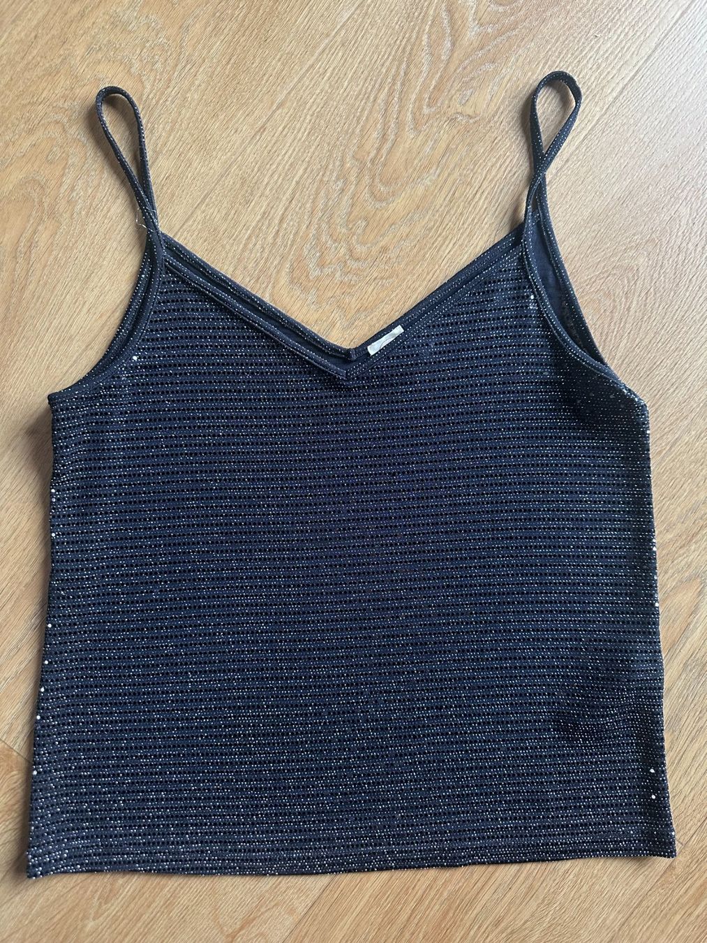 Des Petits Hauts Top: Petits Hauts glitzer top – Usato da Zürich venduto da honeybunny91 1