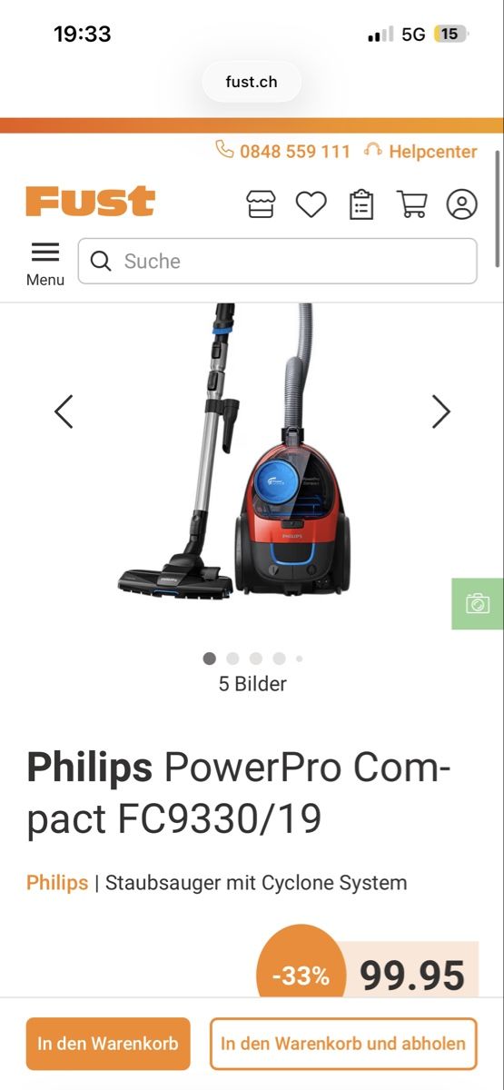 Philips Aspirateurs & Accessoires: Staubsauger - Philips – D'occasion à Thörishaus par Luismdbarbosa 4