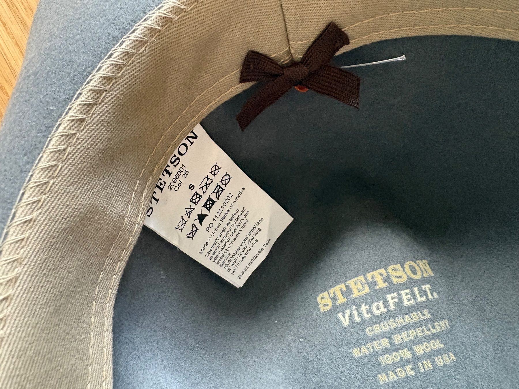 Stetson Copricapi, berretti & cappellini: Chapeau Stetson authentique, taille S – Usato da Bern venduto da GabrielleHe 2