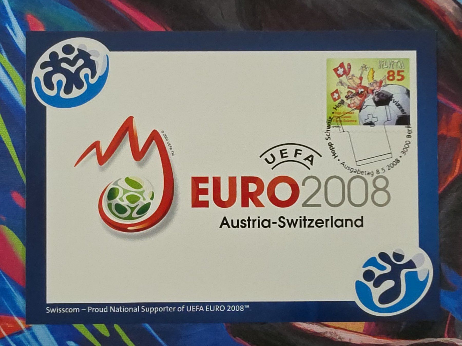 Cartoline postali: CL26 Carte Postale + Timbre Suisse 2008 – Usato da Cousset venduto da Patrick_Collections