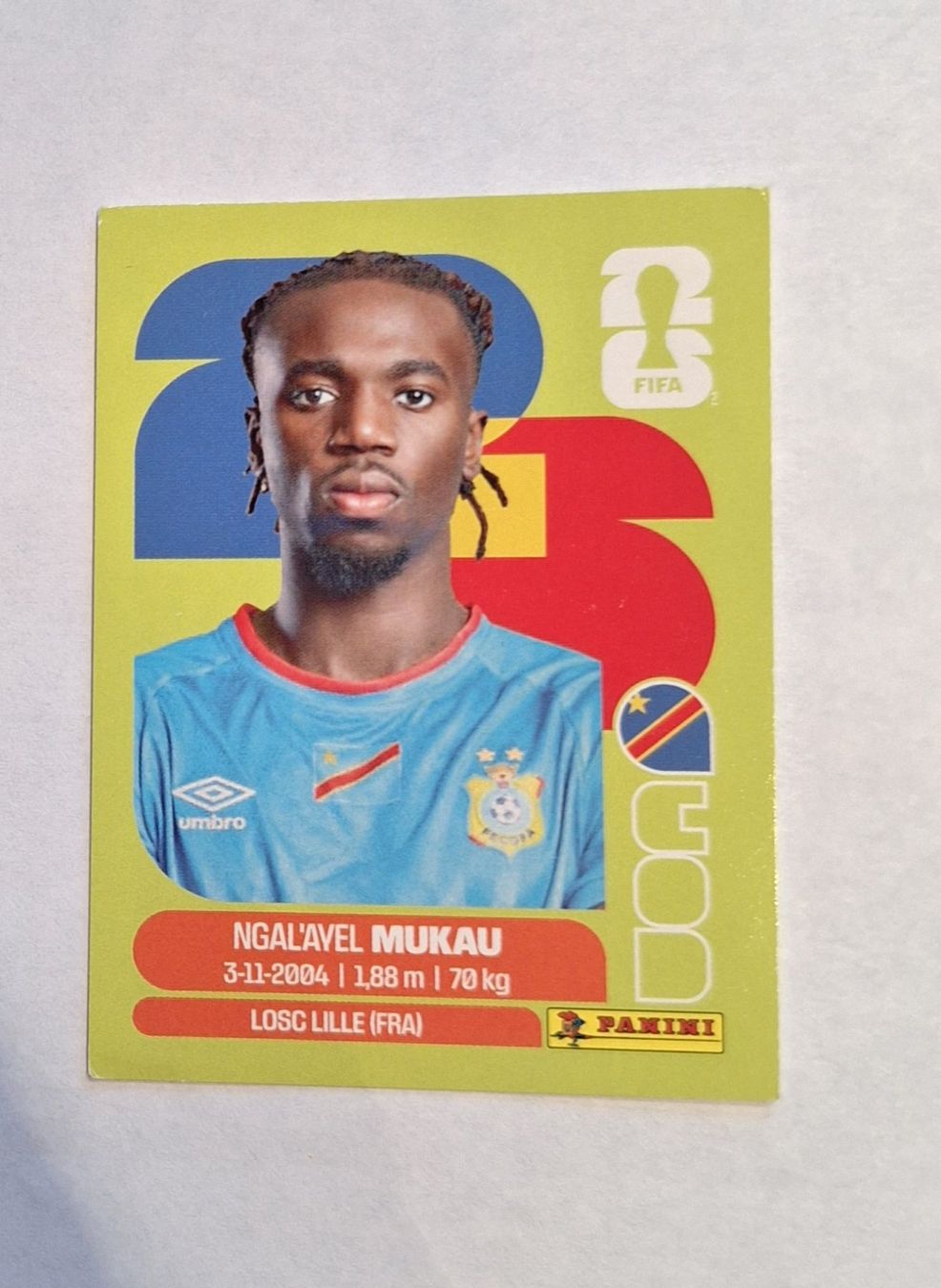 Panini Carte collezionabili: Panini Ngal'ayel Mukau COD 9 – Nuovo (secondo la descrizione) da Romanens venduto da Crocette