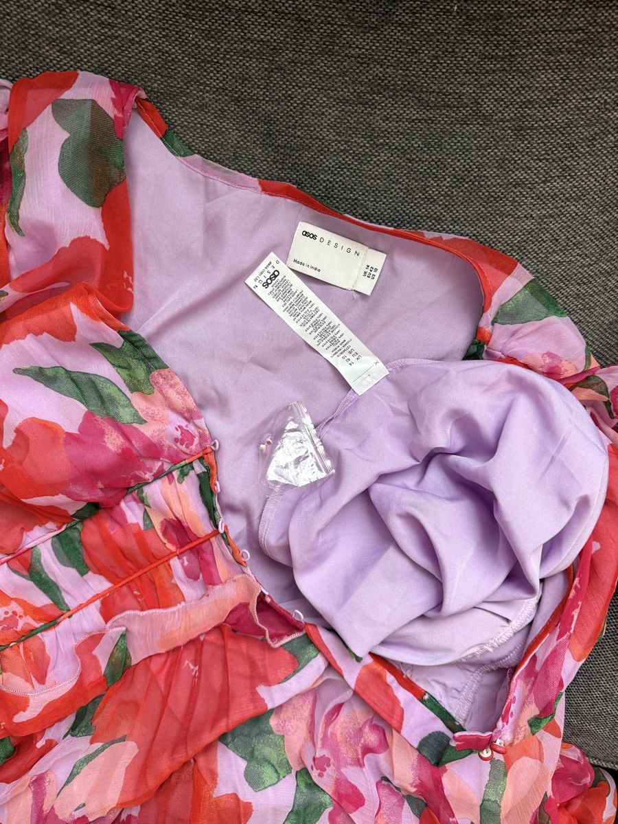 Asos Vestiti: Robe de soirée/cocktail fleurie – Nuovo (secondo la descrizione) da Le Locle venduto da tchanatakoua 7
