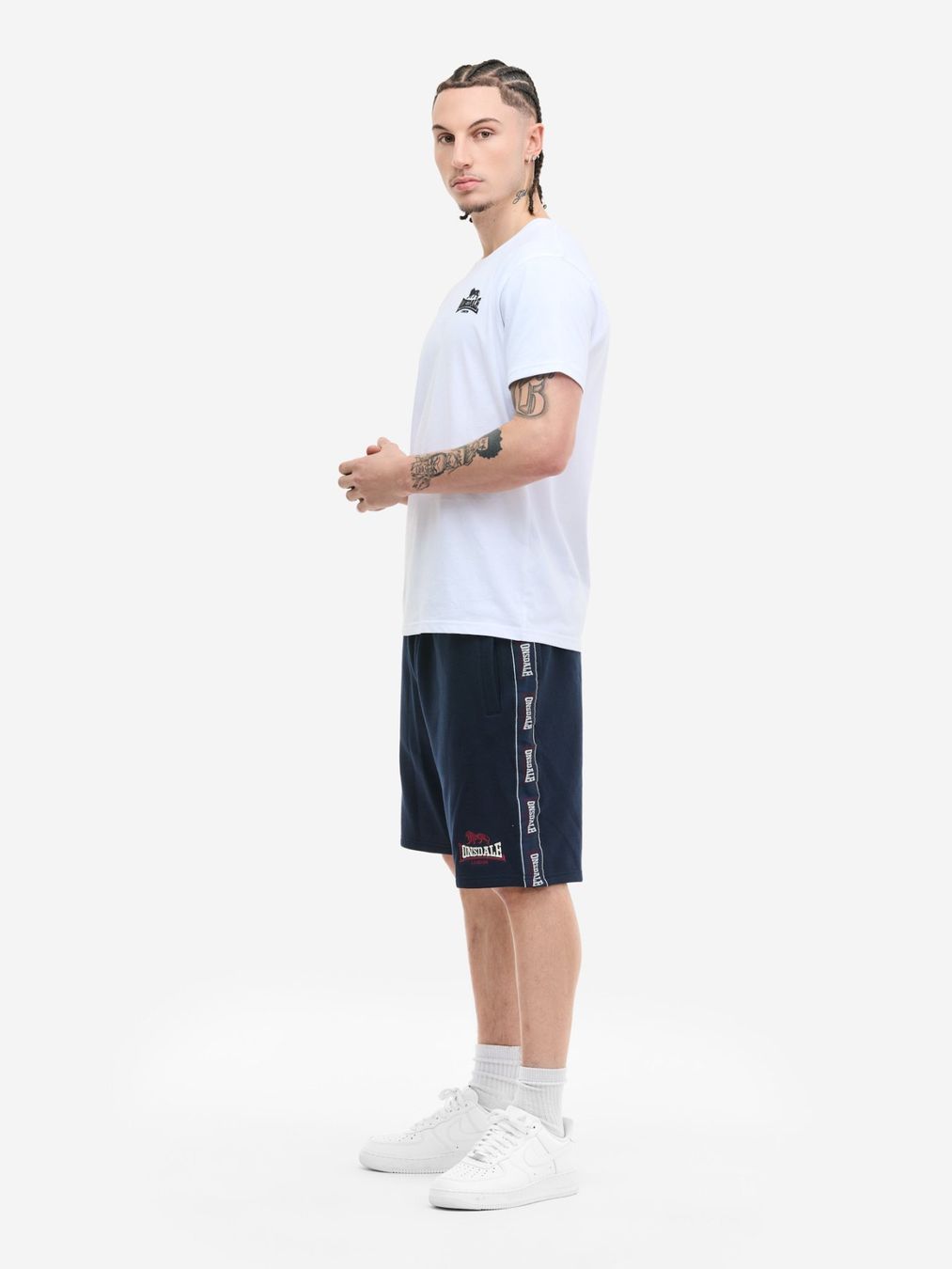 Lonsdale Pantaloni: Lonsdale Satley Shorts Dark Navy M – Nuovo e nell'imballaggio originale da Düdingen venduto da BluePalm 1