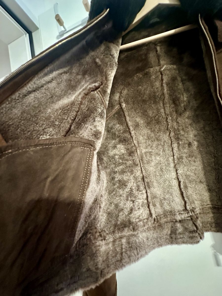 Zilli Giacche: ZILLI PARIS Suede Leather Jacket - Wool Skin, Size 38-40 it – Nuovo (secondo la descrizione) da Sorengo venduto da dis_tfq6 5