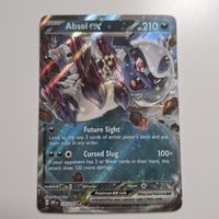 Pokémon Absol EX Karte 135/197 guter Zustand