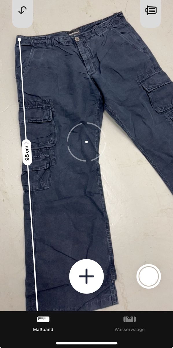 Armani Hosen: Armani Blaue Cargo Hose, Grösse 34/34 – Gebraucht aus Bern von floorball_zoro 2