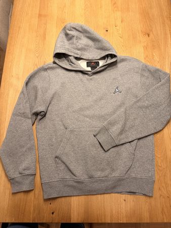 Grauer Jordan Hoodie mit Kapuze, Top Zustand, Grösse S