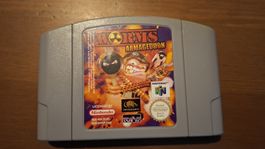 Worms Armageddon - Nintendo 64 - Jeu Vidéo Rétro