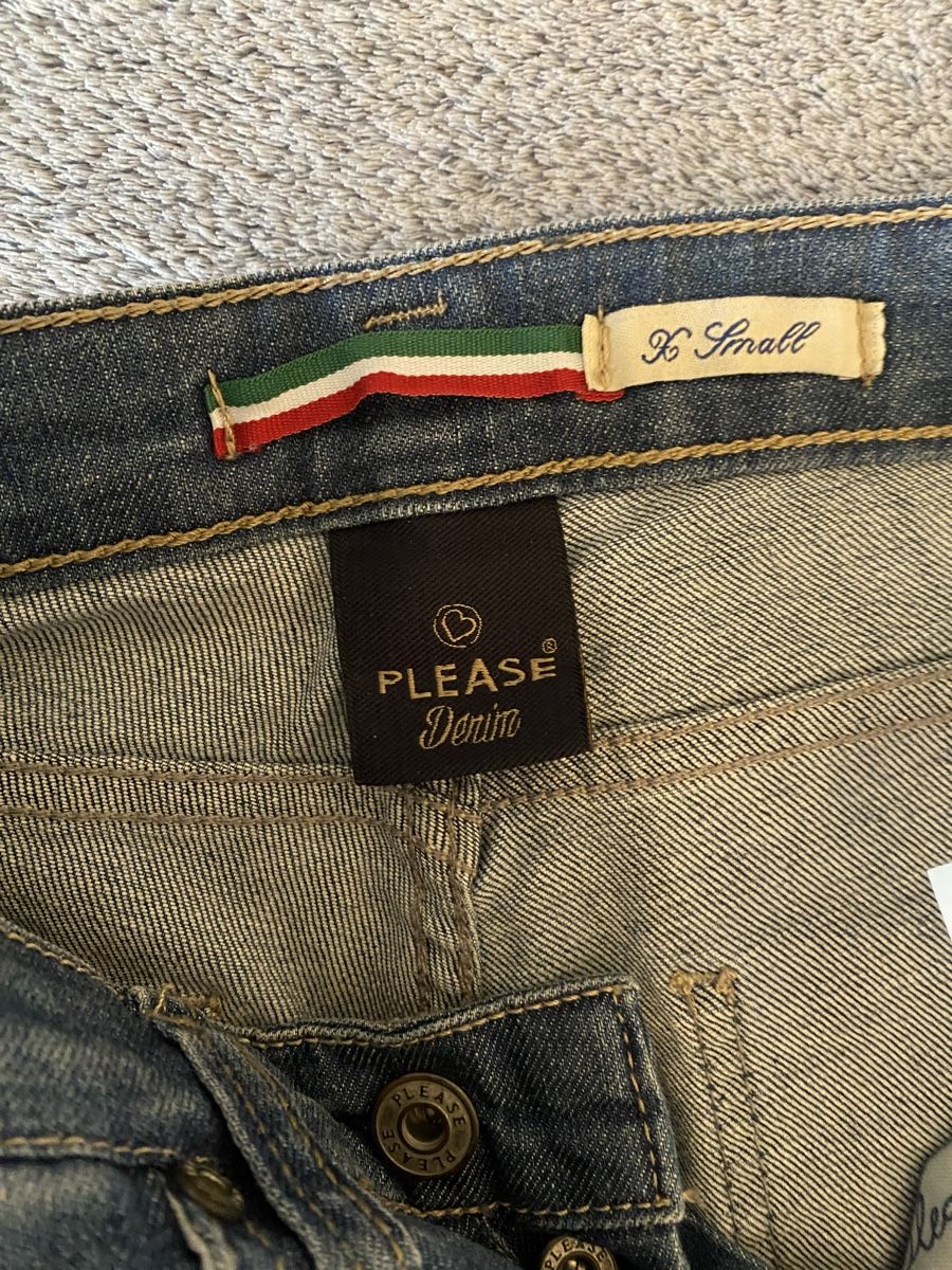 Please Jeans Jeans: Please Jeans mit Pailletten Gr XS – Usato da Schönenberg ZH venduto da Pfupfli1 3