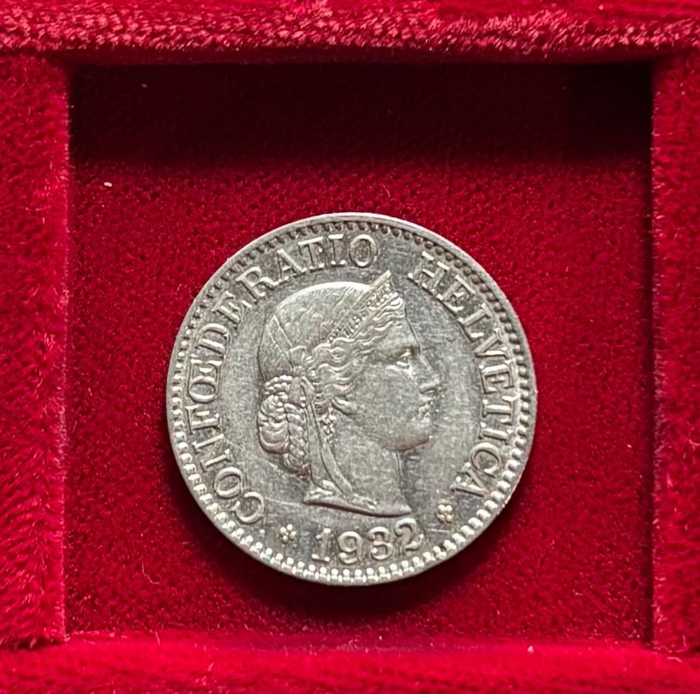 Tutti le monete: Schweiz 10 Rappen 1932 B ss - vzgl Libertaskopf – Usato da Speicher venduto da CH-Schatzkammer