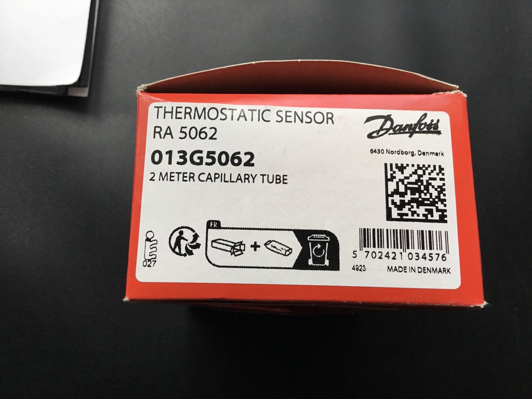Danfoss Messen: Danfoss ferneinstellung thermostatic Sensor RA 5062 – Neu und originalverpackt aus St. Margrethen SG von alfapeugeot10 5