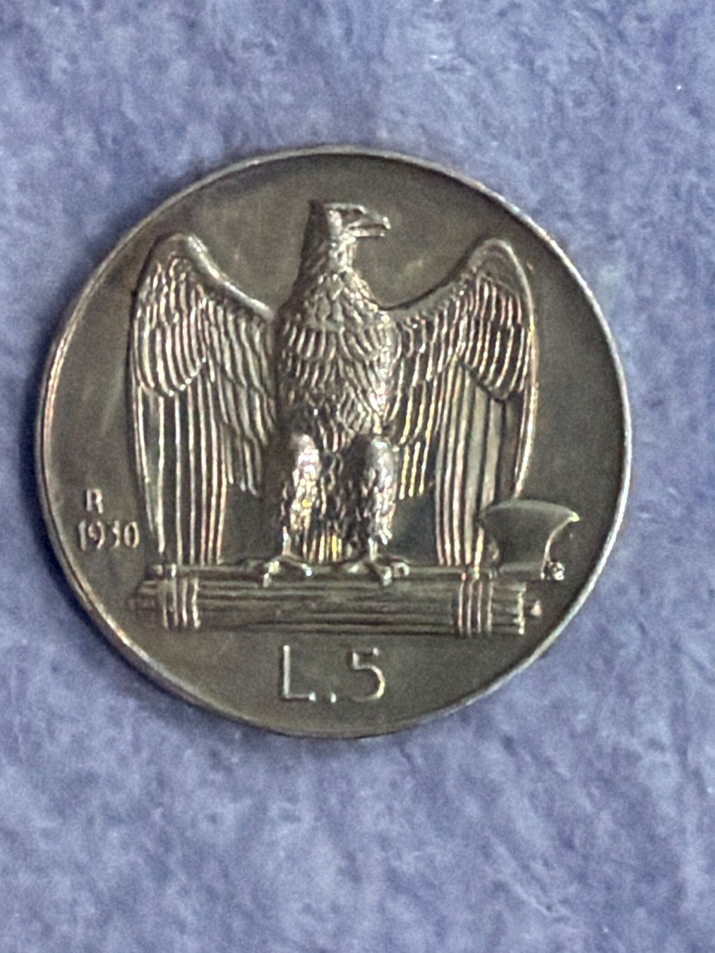 Tutti le monete: Italien 5 Lire 1930 – Usato da Bellinzona venduto da Andreea90