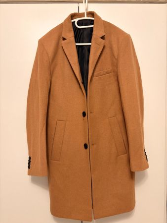 Wintermantel, Herren, Gr. 46, beige