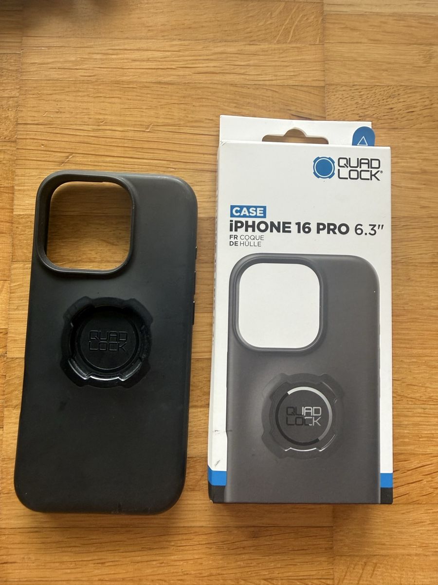 Quad Lock Covers & Schutzfolien: QUAD LOCK - Apple Hülle / Black / Iphone 16 Pro - NP 45.- – Neu (gemäss Beschreibung) aus Zug von tami12