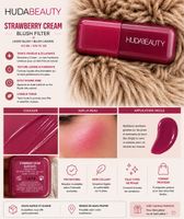 Huda Beauty Blush Filter Liquid Blush – Strawberry Cream 4.5