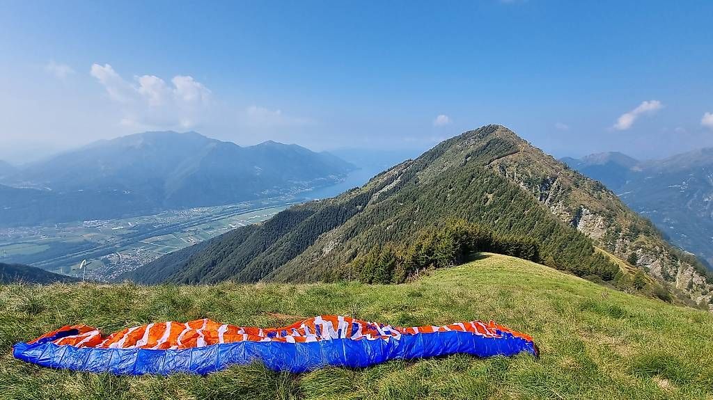 Sport dell'aria & Aquiloni: Singleskin Skyman Sir Edmund 2 - 20 – Usato da Laax GR venduto da mbernasocchi
