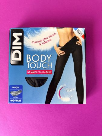 Strumpfhose BODY TOUCH, DIM, Grösse 4/XL (Farbe Schwarz)