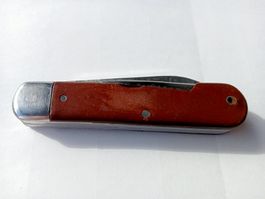 Soldaten Sackmesser 1953 Elsener Armee-Messer 4 Funktionen