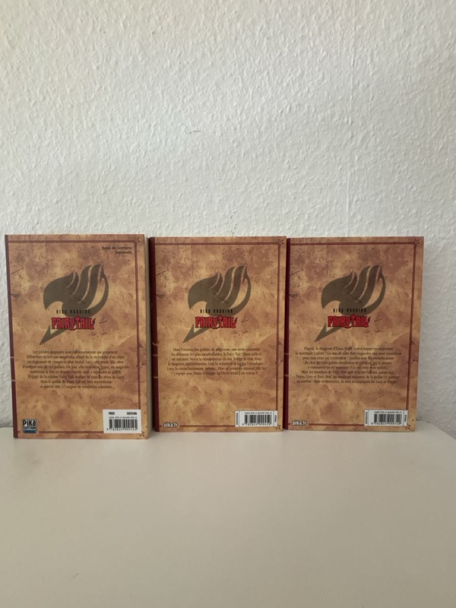 Fumetti: Manga Faitytail 1-3 – Usato da Genève venduto da sku_kn2y 1
