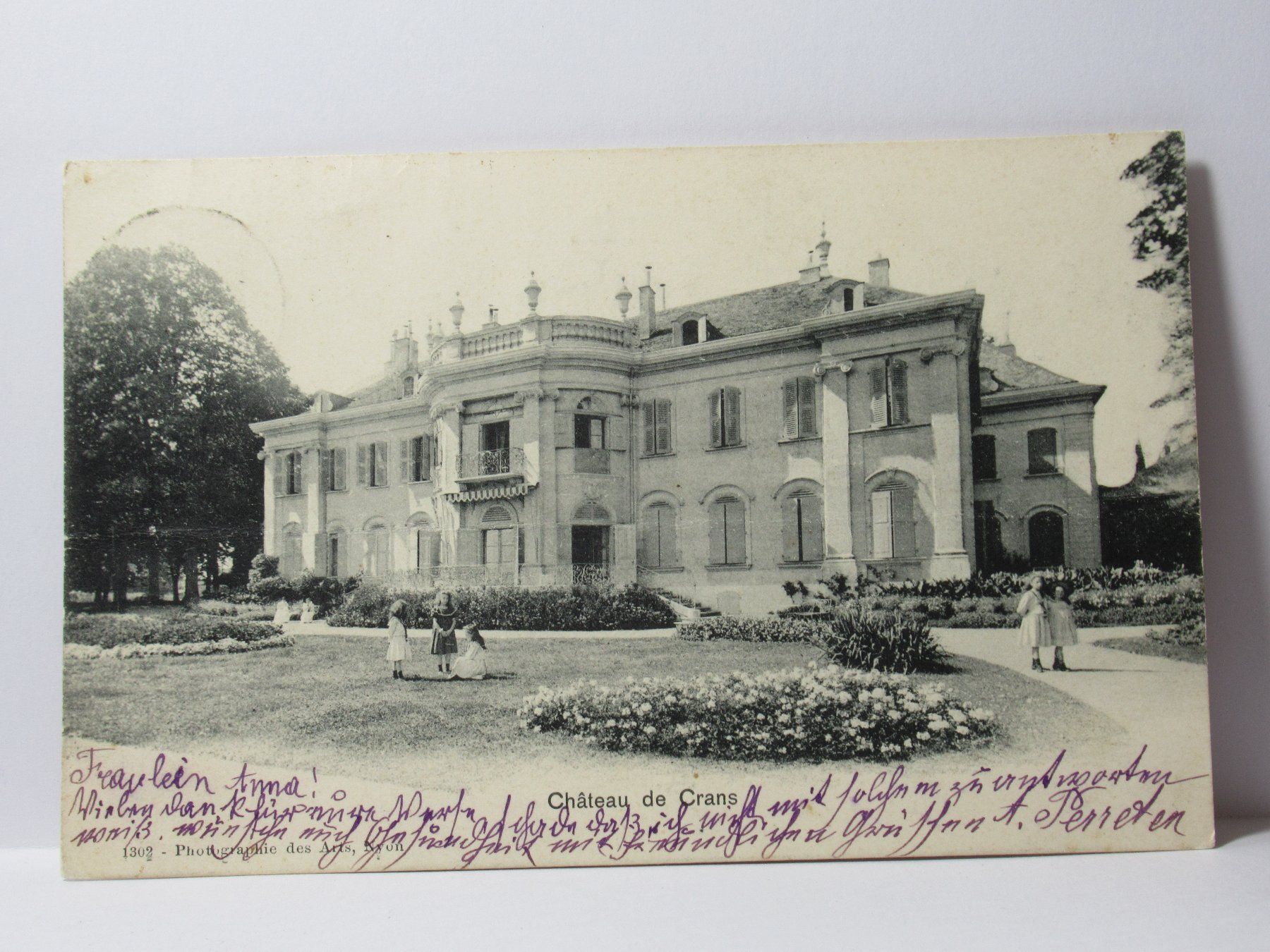 Cartes postales: Château de Crans 1903 – D'occasion à Grenchen par Bluemchen1900