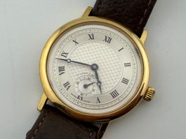 Vintage Handaufzug läuft