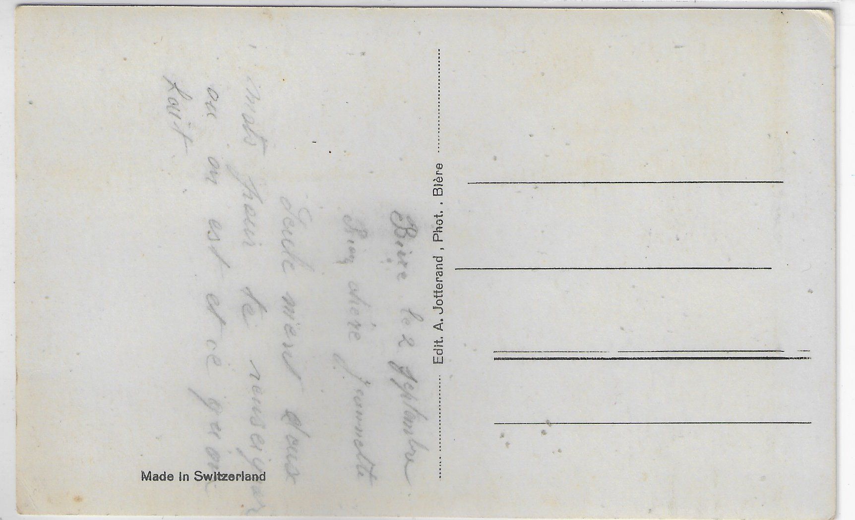 Cartes postales: Biere - Les Casernes – D'occasion à Ettingen par Kartenplanet 1