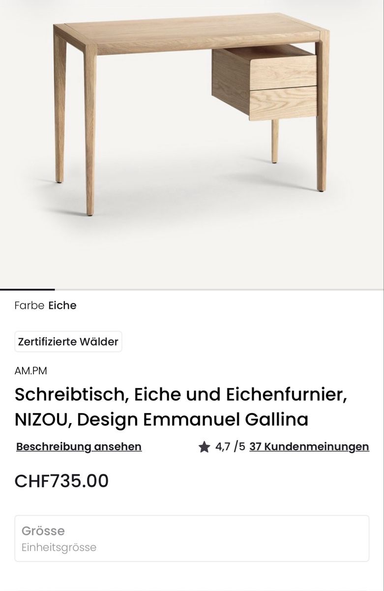 Schreibtische: Office Desk / Bürotisch – Gebraucht aus Bülach von rox_9hc7 2