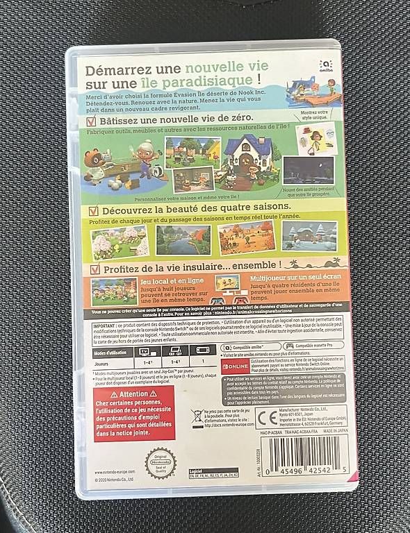 Giochi: Animal Crossing Switch – Usato da Le Mont-sur-Lausanne venduto da ste_r2dz 1