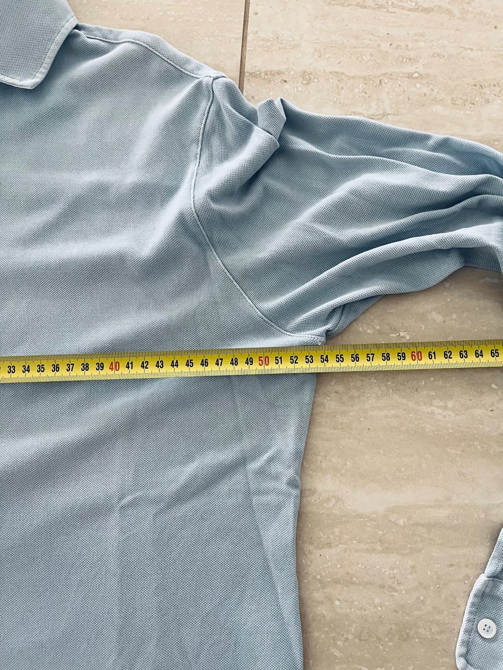 Camicie: Fedeli light blue pique polo – Usato da Uitikon Waldegg venduto da CosimoVio 2