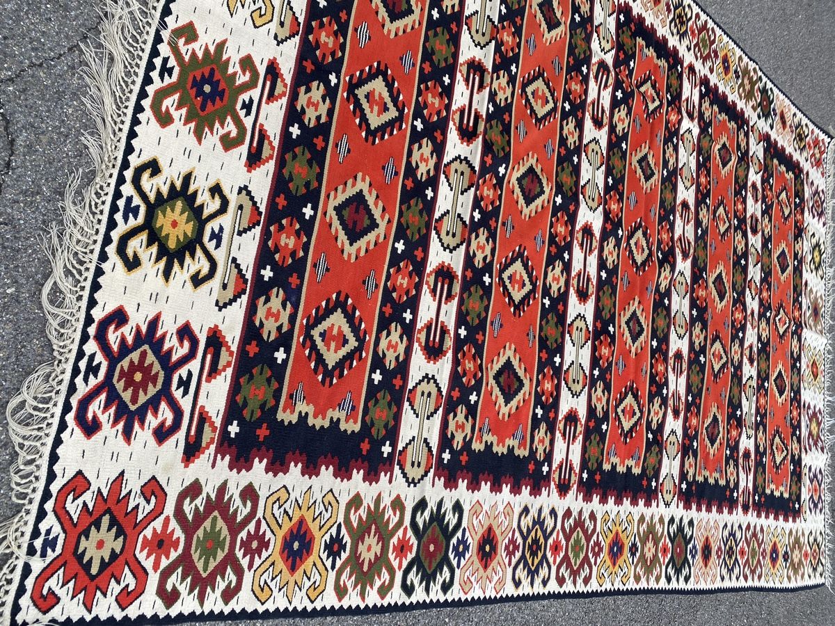 Kelim Tappeti: Dekorative Kelim Teppich – Usato da Männedorf venduto da Adamiat 2