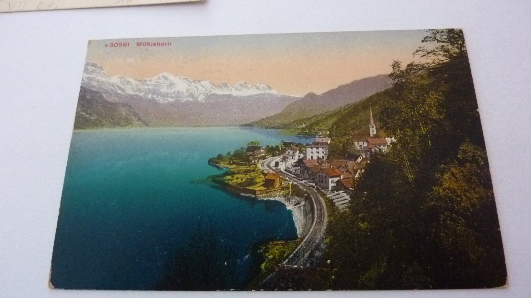 Cartoline postali: 2 ver. uralte Ansichtskarten : Mühlehorn 1904 /1913 – Usato da Birrwil venduto da Schnaepli 1