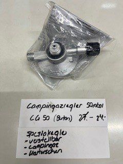 Altri accessori per camping: Camping Gas Regler 50 mbar – Nuovo (secondo la descrizione) da Baldegg venduto da Fischer_Baldegg