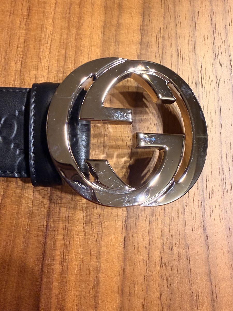 Gucci Gürtel: Gucci Gürtel Interlocking G schwarz Leder Grösse 100 – Gebraucht aus Erlenbach ZH von Berlen 5