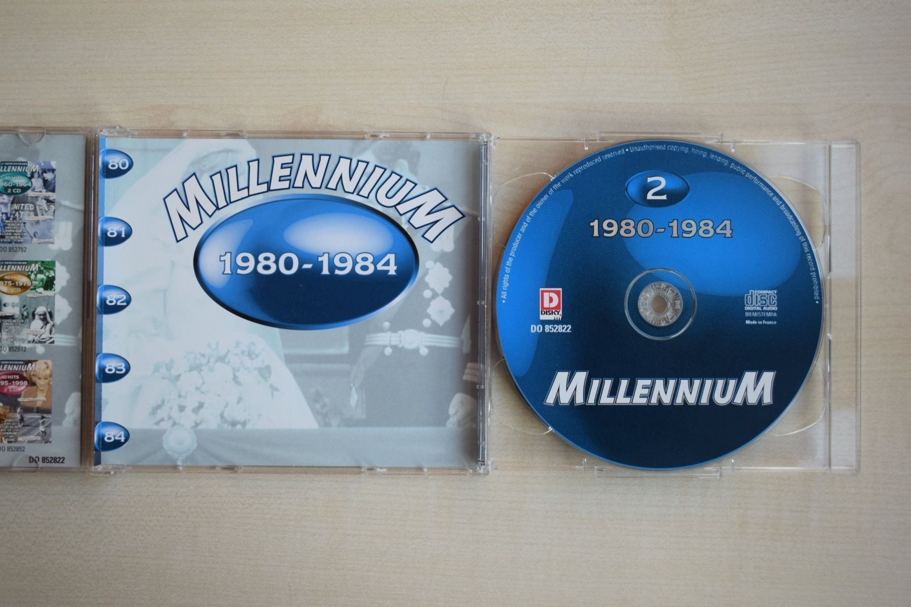 CDs: MILLENIUM 1980-1984/2CDs (477) – D'occasion à Reutigen par DONDON55 3