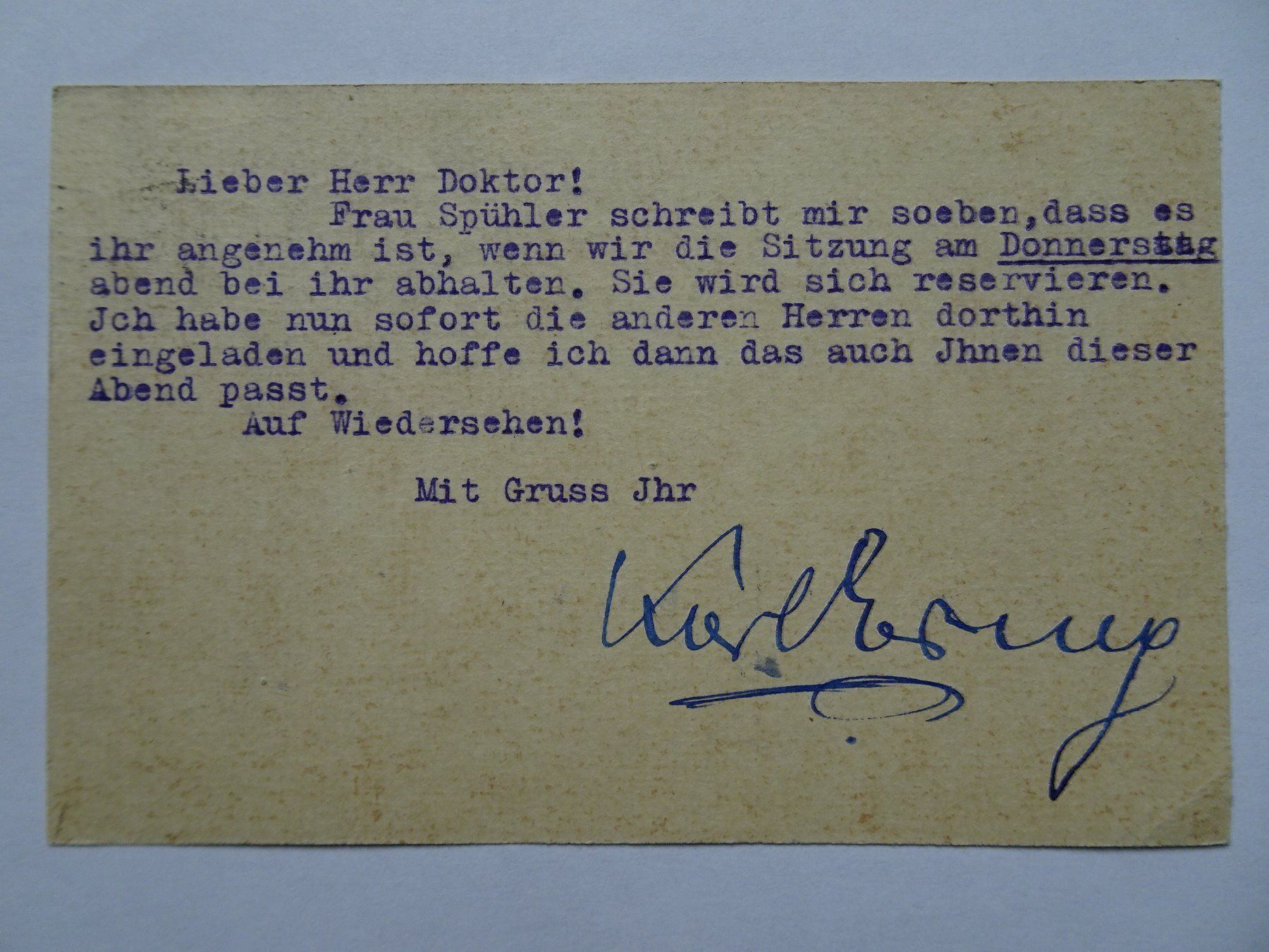 Banknoten: 1920 – Gebraucht aus Aadorf von Chnorli-Furz 2