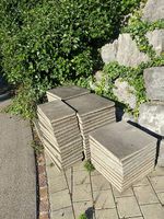 Gartenplatten zu verschenken, nur Abholung, ca. 200 Stück