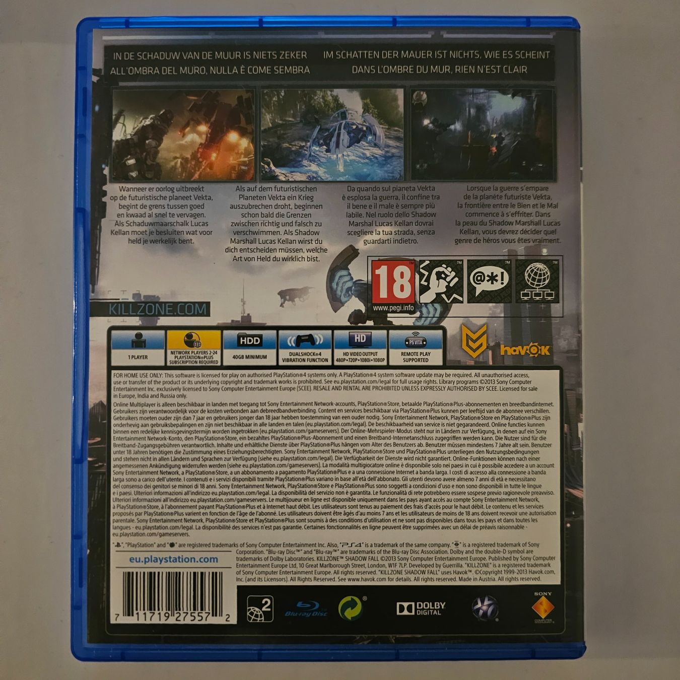 Sony Giochi: Killzone Shadow Fall (PS4) – Usato da Holziken venduto da Miglioregamesnmore 1