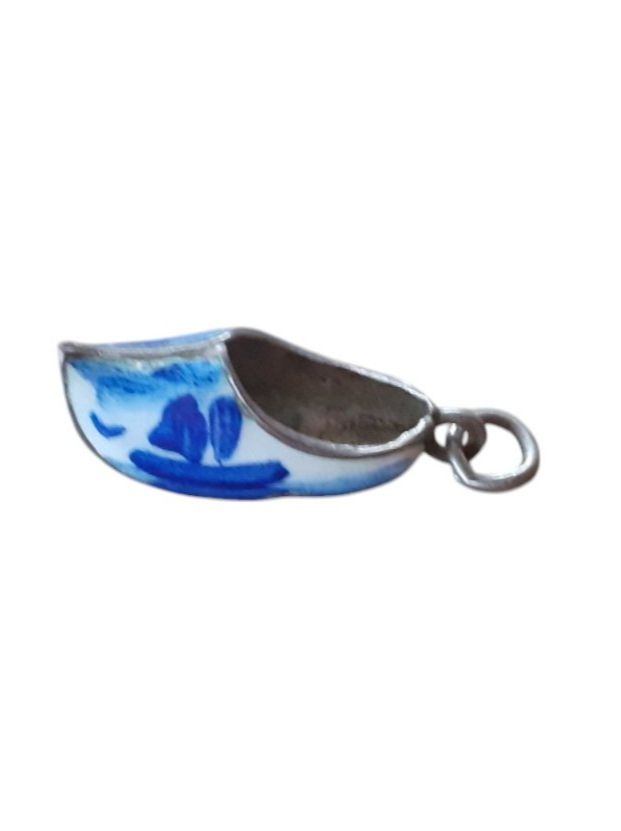 Ciondoli: Anhänger Bettelarmband Schuh Delft Silber – Usato da Mörschwil venduto da wunderkiste44