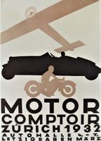 MOTOR COMPTIOR ZUERICH 1932 Baumberger