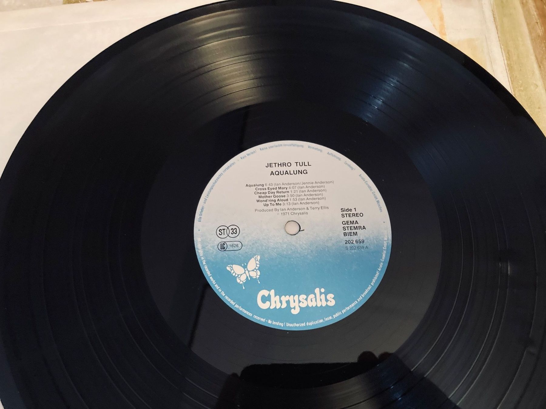 Dischi in vinile: Jethro Tull – Aqualung – Usato da Wagenhausen venduto da Novafreund283 3