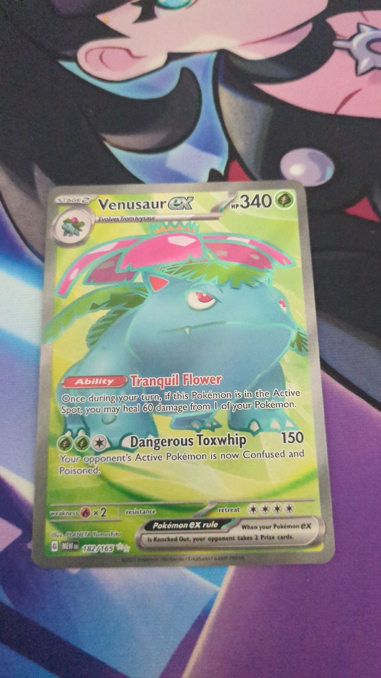 Pokémon Carte collezionabili: Carte Venusaur ex - Pokemon 151 – Usato da Genève venduto da ims1