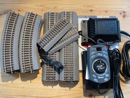 Roco, Digital-Startset, Steuerung, Trafo und gr. Gleisoval