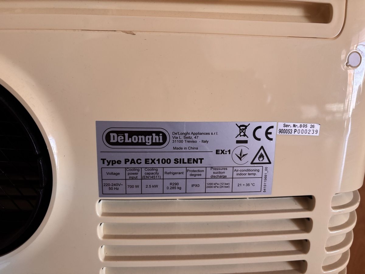 De'Longhi Klimageräte: Mobiles Klimagerät – Gebraucht aus Zug von katzemia01 4