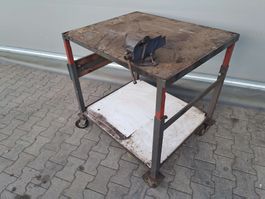 Werkbank , klein, Fahrbar