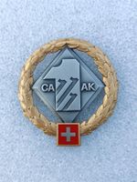 Béretemblem Feldarmeekorps 1 Goldkranz