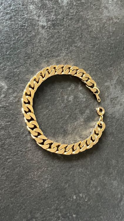 Bracelet plaque Or 18k poinçon | Kaufen auf Ricardo