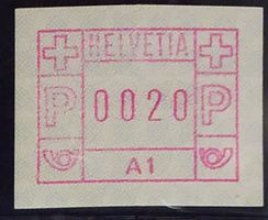 MA444) Automatenmarke Nr. 1A, postfrisch