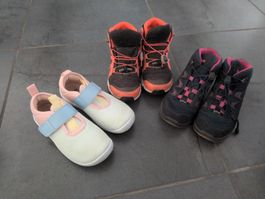 Kinderschuhe Set 3 Paar gebraucht guter Zustand