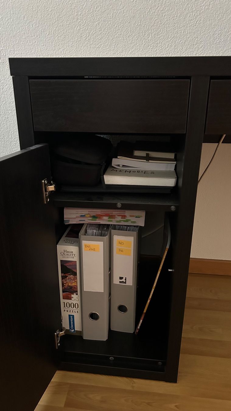 Scrivanie: IKEA MICKE Schreibtisch Schwarz – Nuovo (secondo la descrizione) da Zofingen venduto da laiicii 3