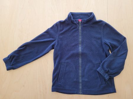Fleece Jacke Jäckli Grösse 110 116 122 128 dunkelblau